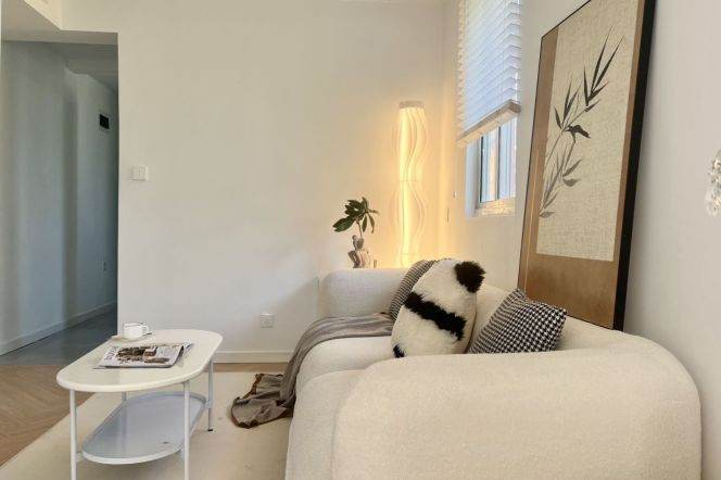 Hongqiao rd 1BR 1LR@L3/4/10,all bright room/central AC/brand furniture