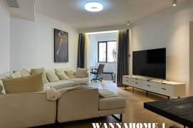 Great Area/Modern&Bright&Spacious 3Bdrs 2Baths Apt+Jing An Temple+L14 Wu Ding Rd