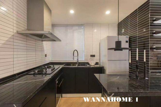 Spacious&Modern&Bright 2Bdrs 1Bath Apt+L2/3/4 Zhong Shan Park+Nice View