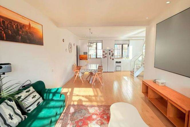 Modern 2+1brs/2baths & terrace/oven @Jiangsu Rd metro