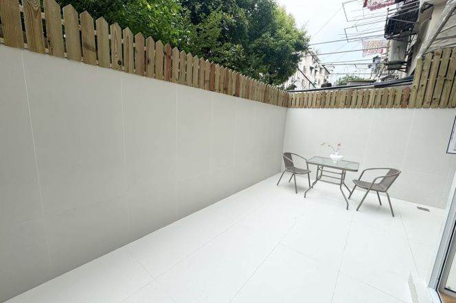 Big yard+modern 1br 2lr+central AC+oven,Zhongshan Park@L2/3/4