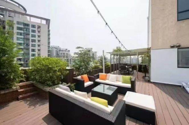 Stunning Penthouse 360㎡ 5BR 3BA w/Terrace in Xujiahui