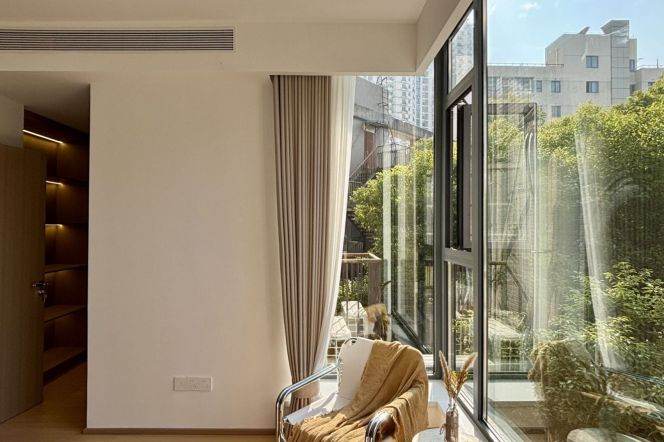 1Bdr 1Bath Apt/Modern&Spacious&Bright/Good View/L7/13 Changshou Rd/elevator