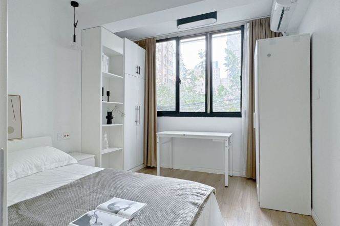 Jing'an, Cangping Rd, Modern &Cozy  1br ,oven 