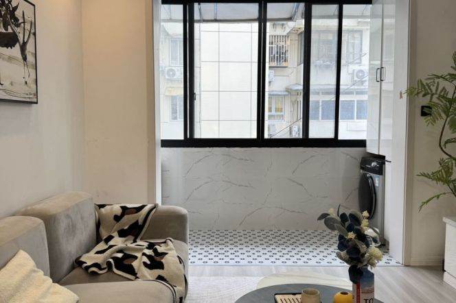 Standard 1br-1livr 60Sqm | Zhongshan Park & Loushanguan rd Metro 7.2K