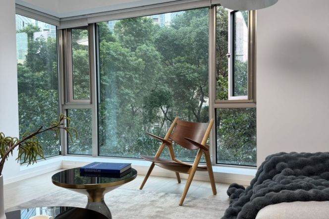 Lujiazui @ Pudong | Simple & Beautiful 2BR-2bathr + Green Riew | Shangcheng rd metro L9