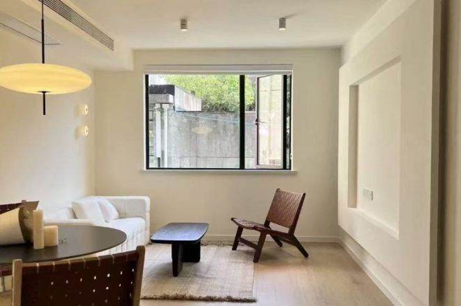 modern 2brs floor heating open balcony near Wu kang road Jiao tong university 