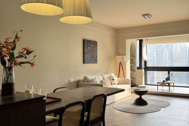 Lujiazui @ Pudong | Simple & Beautiful 2BR-2bathr + River Riew | Shangcheng rd metro L9