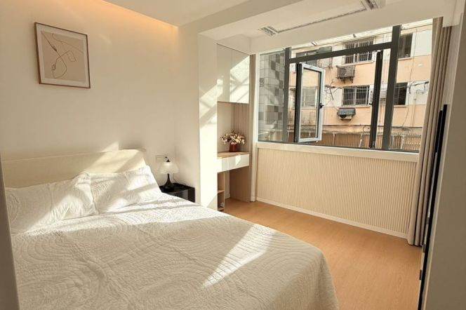 Zhongshan park 1br 1lr@L2/3/4,central AC/Brand new/bright room