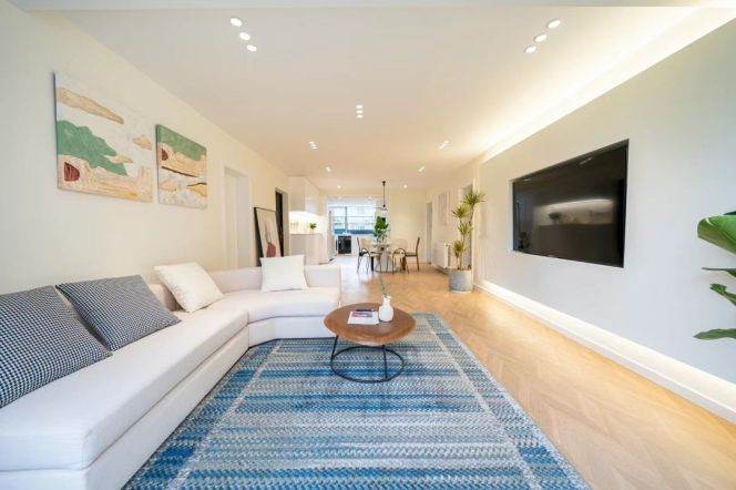 modern 3brs floor heating open balcony beside su zhou river 21K 