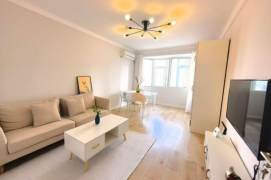 Full furnished 1br/70sqm & elevator/oven @Jiangsu Rd & Line 2/11