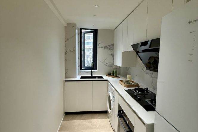 modern 2brs floor heating modern furniture near Wu kang road line 1,7 