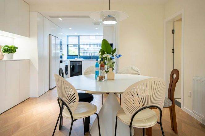 modern 3brs floor heating open balcony beside su zhou river 21K 