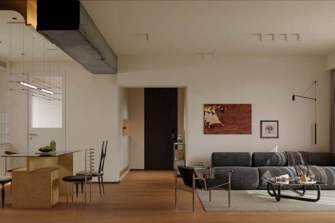 Brand new decoration 3brs with floor heating in  central Xuhui 