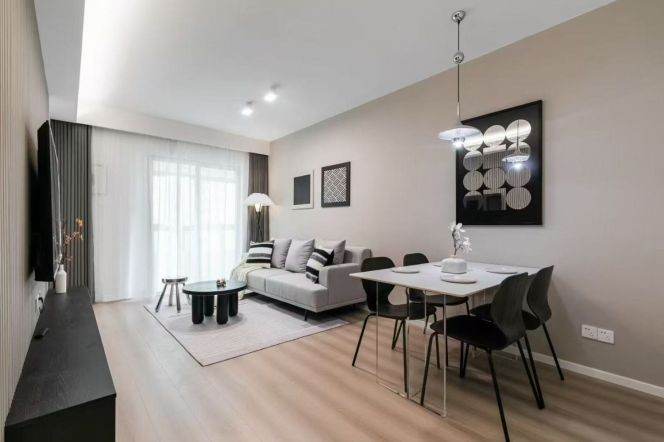 Morden 1bedroom with floor heating in  Jing an temple area