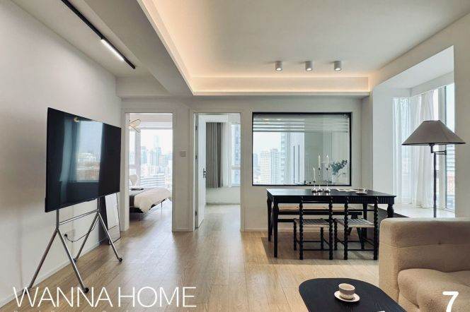 Luxury Compound/Zhongshan Park/Gym+Pool/Amazing View/Large Storages/Cozy2br