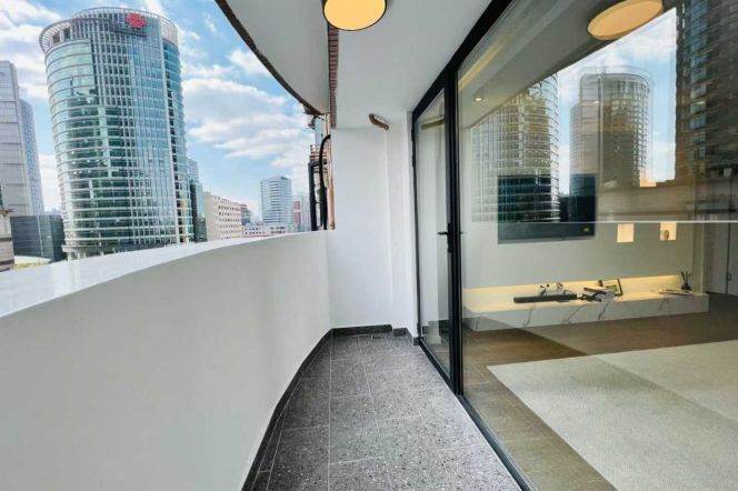 Open balcony+spacious 1BR 2LR/big living room,Zhongshan park@L2/3/4