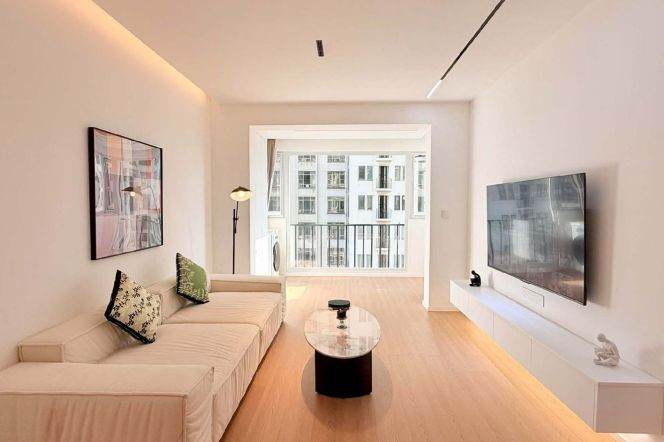 Zhongshan Park/1br1bt/central AC/floor heat/oven/dishwasher