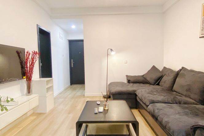  Modern 1br Apt w/Central AC nr Yuqiao Station, Line 11/18, Pudong