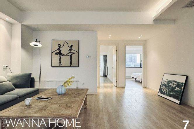 Exquisite Renovation/Jiaotong Uni/French Windows/Huge Living+Dining/Bathtub/Cozy2br2bt