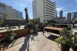 Modern 2brs & large terrace/heating @Jing'An temple