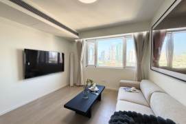 modern big 1 bedroom modern furniture in Jing an temple line 2,7,14 only 14.8K