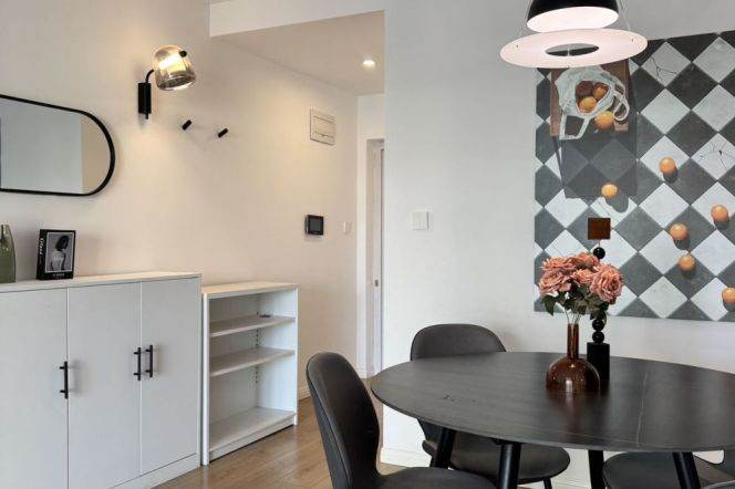 Bright 3BR Apt | Zhongshan Park & Good view | Balcony +Floor heating 16.5K