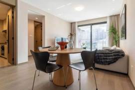 Morden 2brs with balcony and floor heating beside Huang pu river