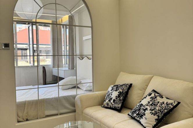 Green 1BR + elevator| Zhongshan Park Metro L2/3/4 | 6F New decoration 6.2K