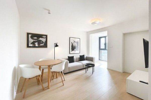 Morden 1bedroom with balcony and floor heating belong to Jing an temple area