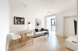 Morden 1bedroom with balcony and floor heating belong to Jing an temple area