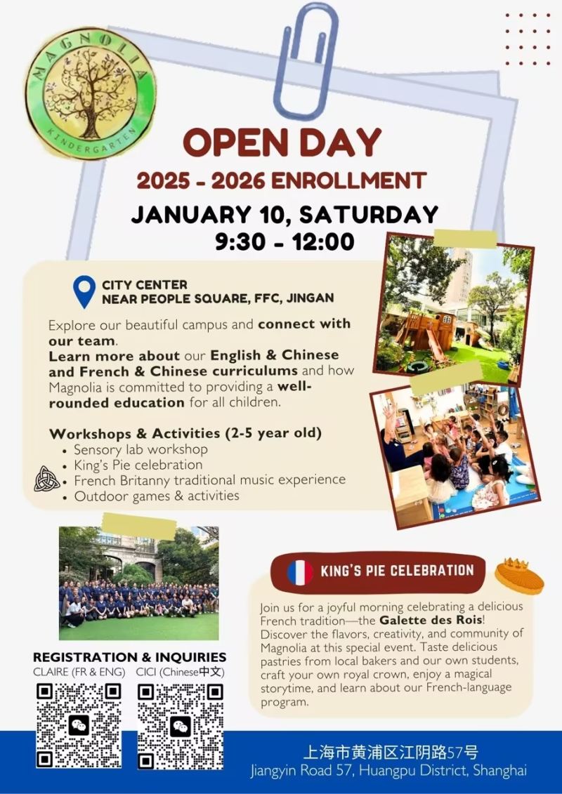 Magnolia Kindergarten Open Days