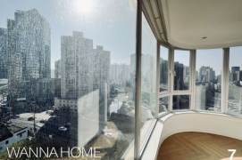 Garden Compound/Line 1/3/4 MT/Huge Curved Balcony/Parking/Large Storages/Heater/Cozy2br