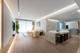 Morden 3brs with balcony and floor heating in central Xujiahui