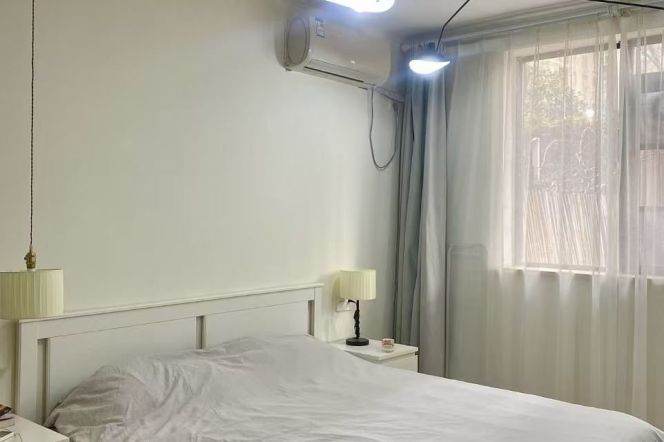 1 br near L1/L7 changshu rd station+floor heating+yard