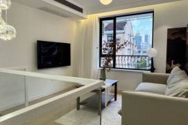 Modern & Cozy 2+1Br + open balcony | Next to L7 Changping Rd | Jing'an Temple
