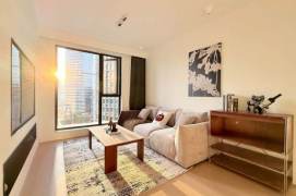 Zhongshan Park/1br1bt/central AC/floor heat/oven/bathtub