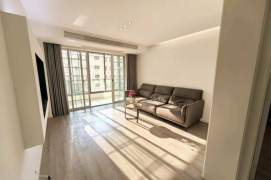 Jingan 2beds with Central A/C for 13,800 RMB/Month/ Wuning Road Metro