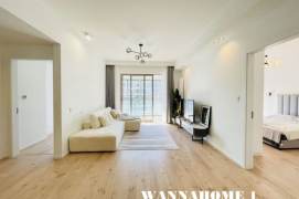 Great Compound+Really Bright&Spacious  2Bdrs 2Baths+Large Closet+Nice Open Balcony