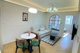 Full furnished 1br/2living & elevator/heating @ @JT Univer & Line 10/11 