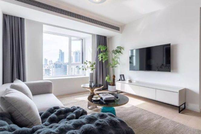 Super beautiful 2Br,Top of City,JingAn,floor heating,balcony,bright