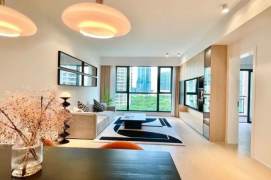 Morden 4brs with river and floor heating in Lujiazui