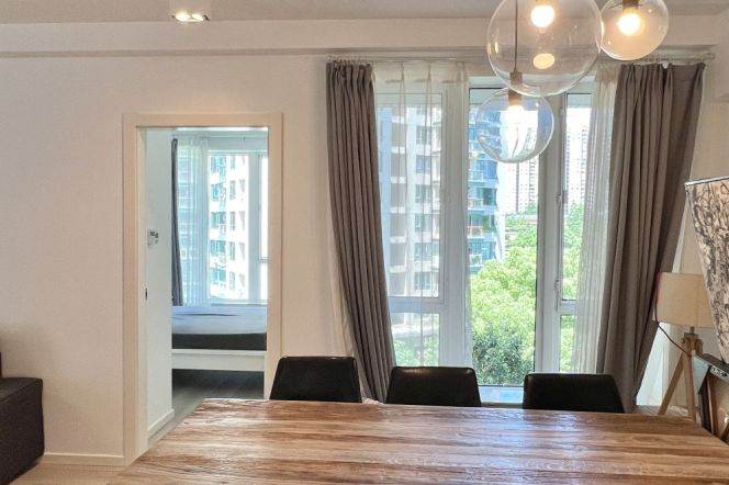 Xujiahui High-end Oriental Manhattan big 3Br,floor heating