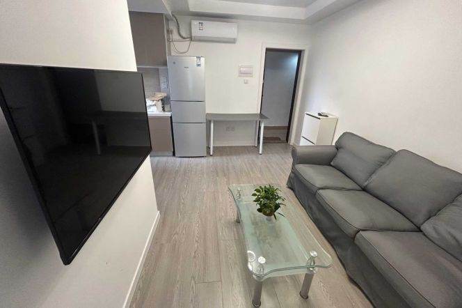 jing'an temple elevator 1BR/living room@L2/7