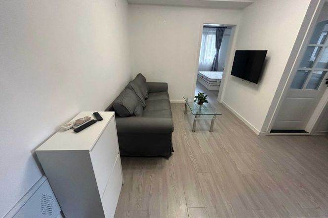 jing'an temple elevator 1BR/living room@L2/7