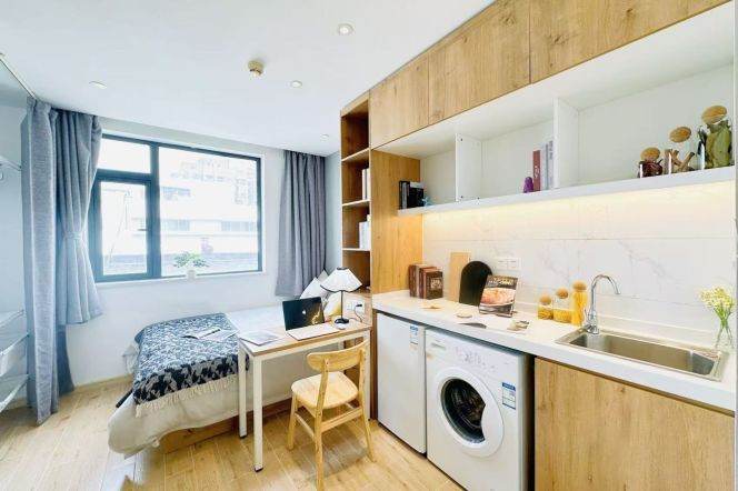 1Studio near Fu'dan,Tong'ji, SUFE and SISU(ESSCA) can long and short term lease