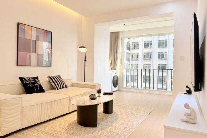 Zhongshan Park/1br1bt/central AC/floor heat/oven