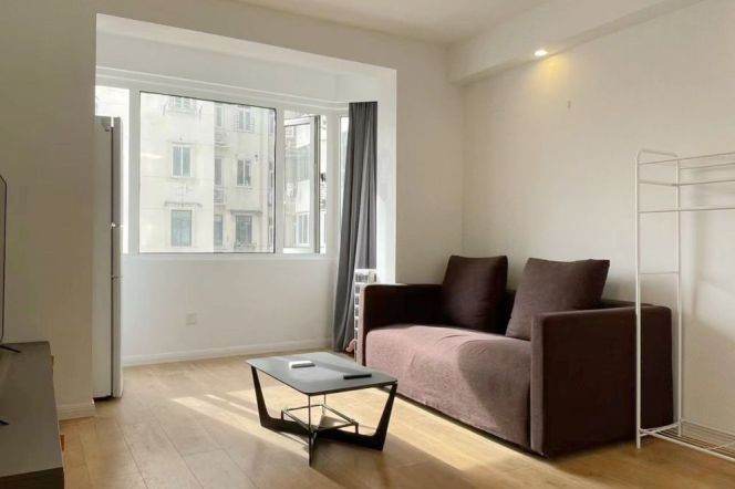 Modern&Bright&Good Layout 1Bdr 1Bath Apt+Large Closet+Jing'an Temple 