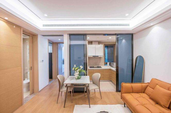 1BR+1 study rm | 65sqm. | free cleaning once per week | fully equipped | can month rental