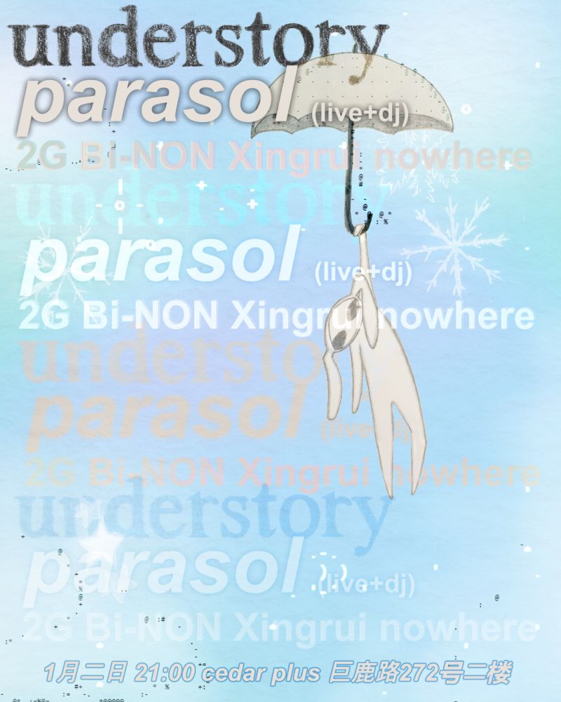 Understory Pres. Parasol (Au) Live + DJ